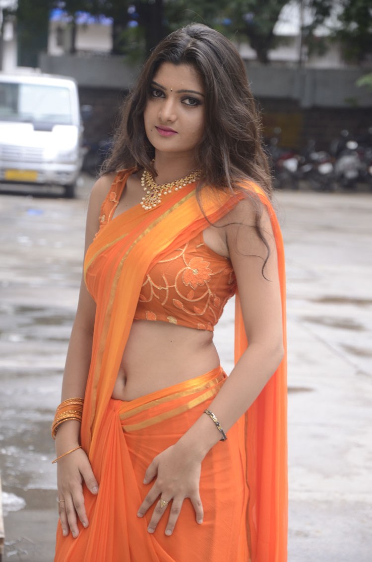 Akshitha latest hot saree photos