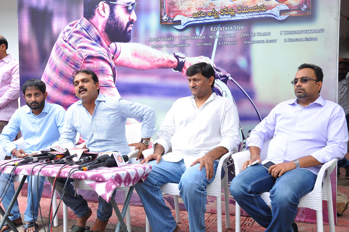 Janatha Garage team press meet photos