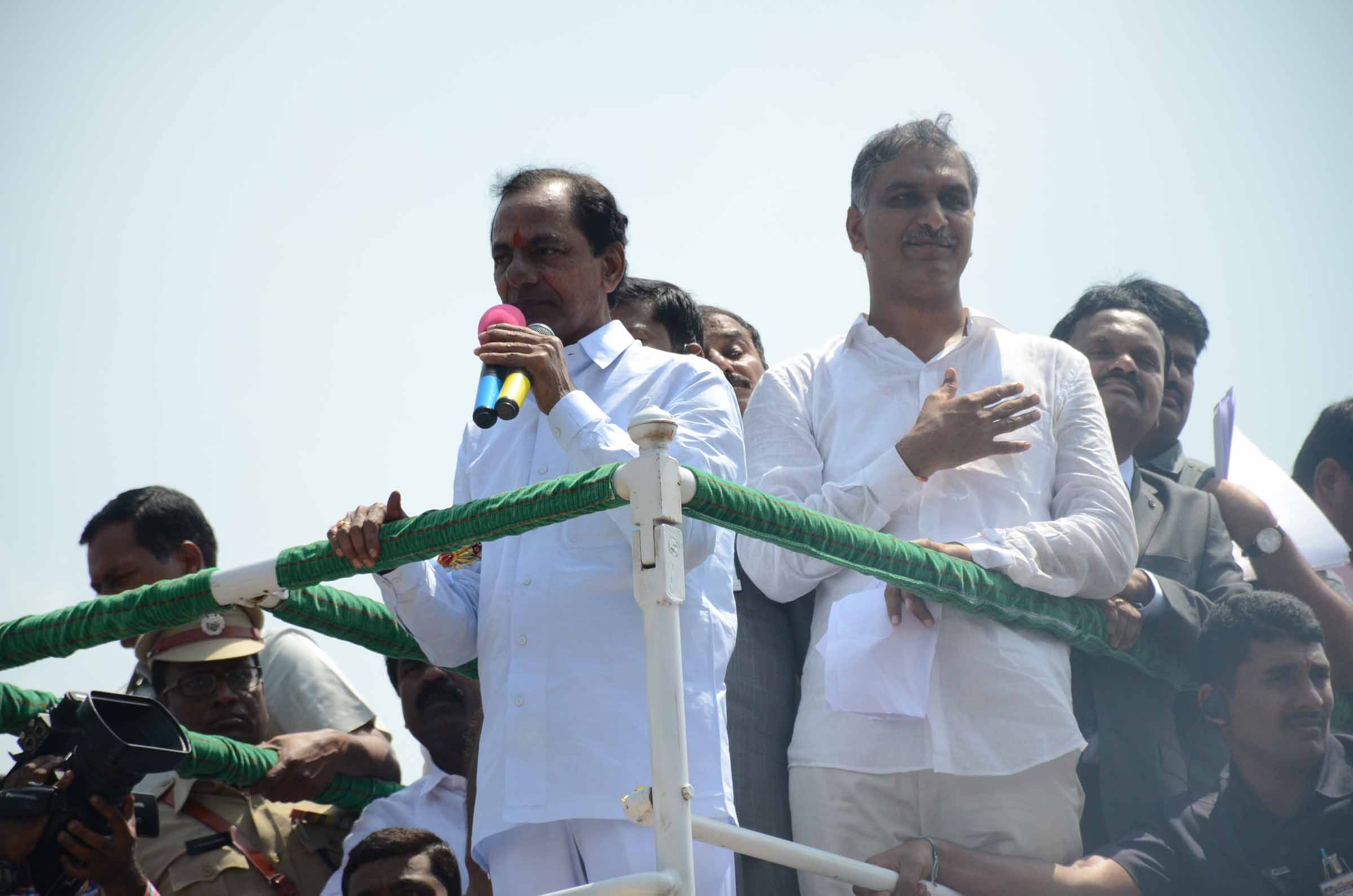 KCR was overwhelmed at Siddipet 