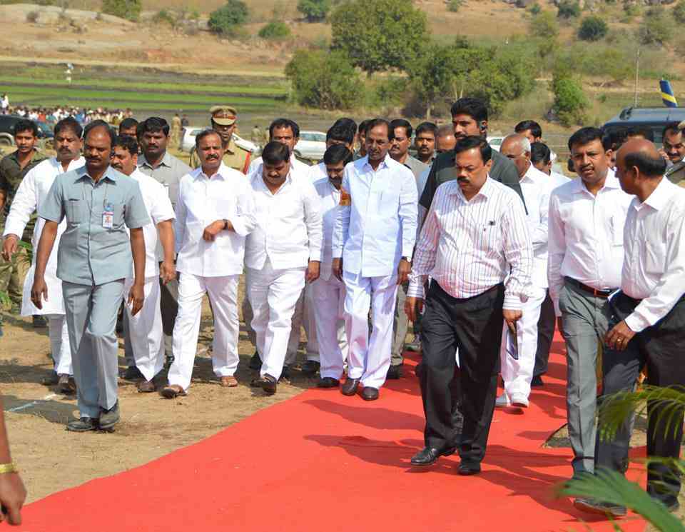 CM-Kcr-Rachakonda-Fort-Aerial-Survey