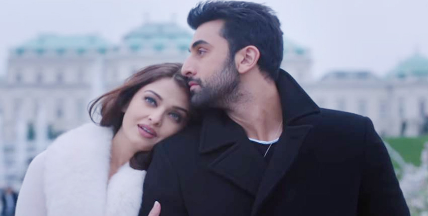 Ranbir and Aish are sizzling in ADHM