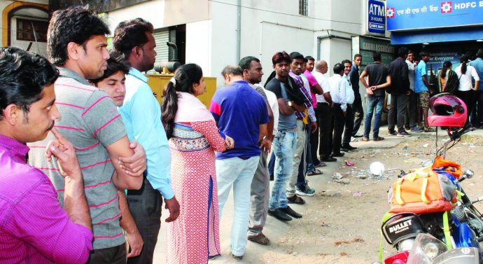 Beeline outside ATMs-Banks closed 