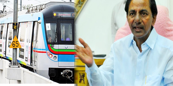 KCR asks for speedy completion of Metro rail