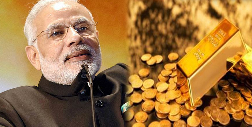 Modi might strike at the Gold imports