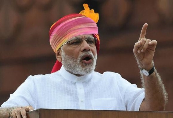 Modi says stop corruption not the country