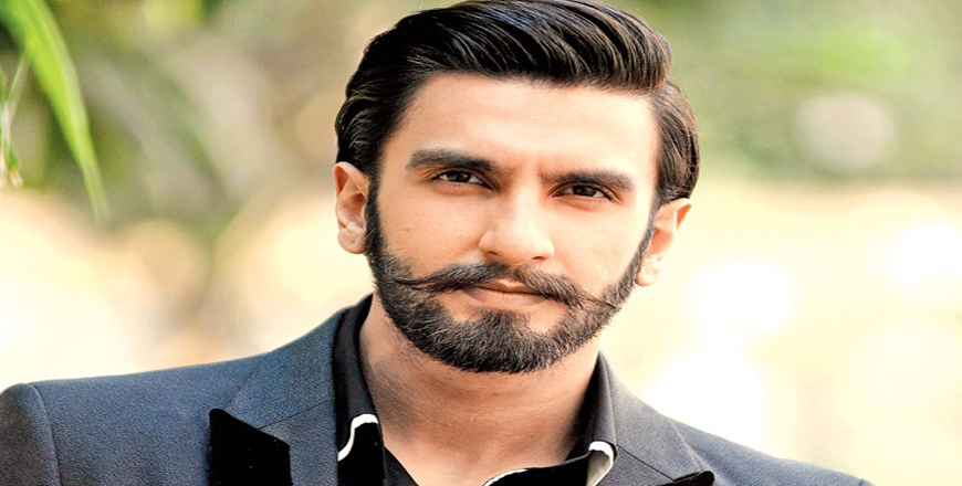 Ranveer talks about his ....size