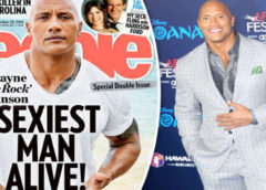 The Rock Dwayne is the sexiest man alive