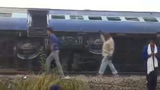 Train survivors in a state of shock