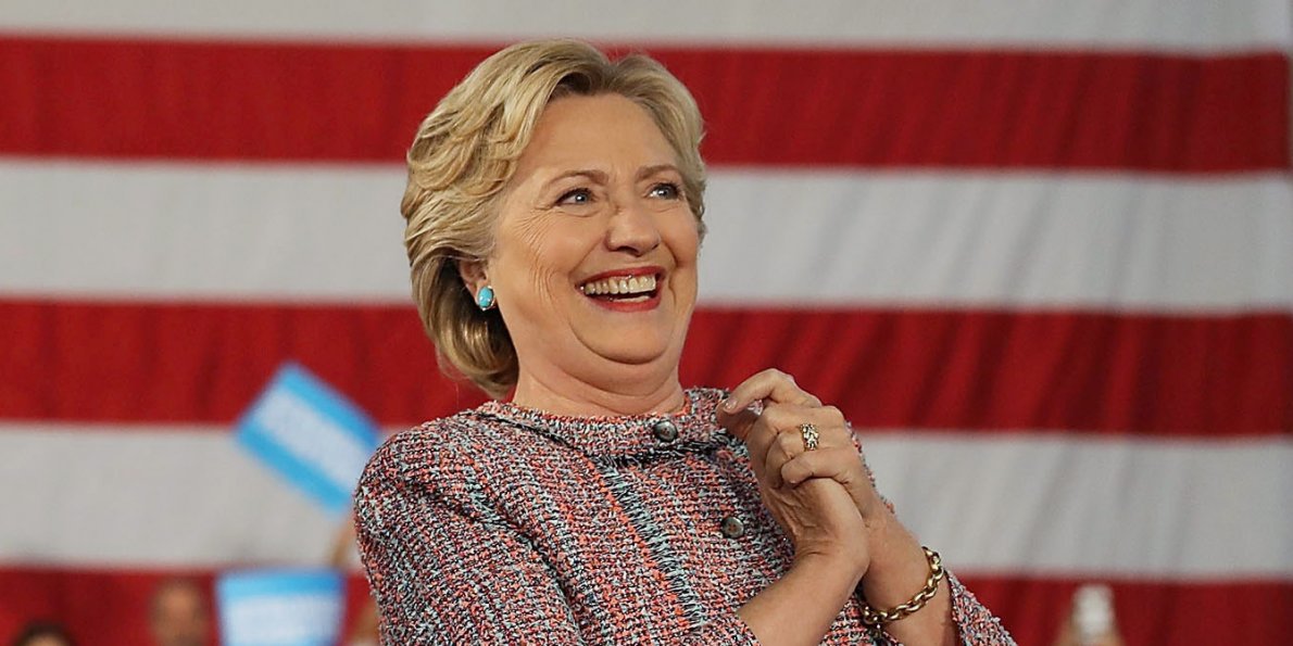Hillary Clinton's lead continues to grow 