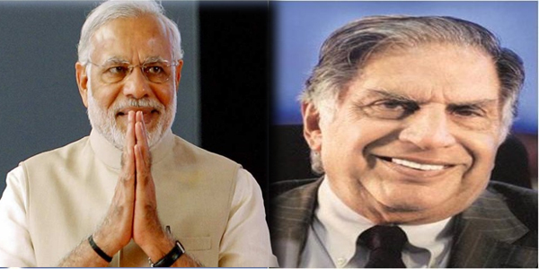 Ratan Tata supports Modi & notes ban