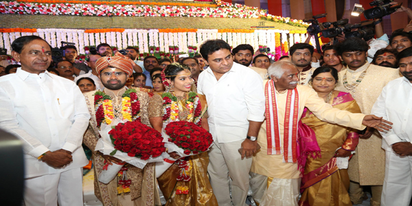 Bandaru Dattatreya Daughter Wedding Photos