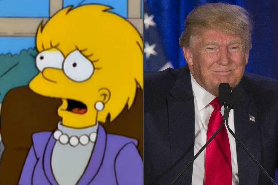 Simpsons predicted Trump win 16 years ago