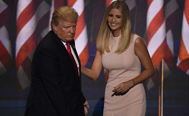 Ivanka Trump to stick to father 