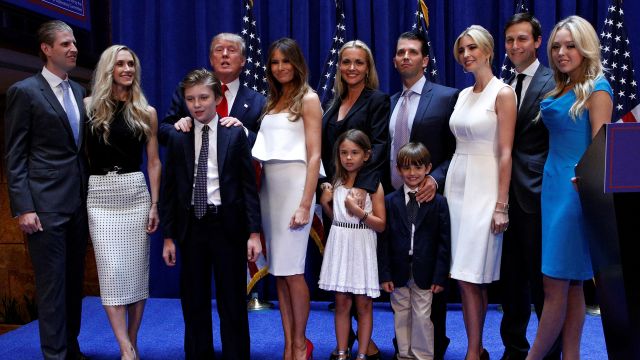 $ 1 million a day protection for Trump family