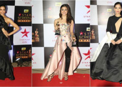 Celebrates at Star Screen Awards