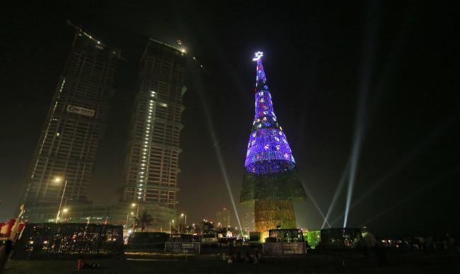 Worlds tallest Christmas Tree