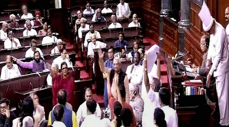 Ruckus in parliament over Mamata and her plane 