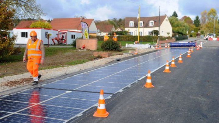 Worlds first Solar road