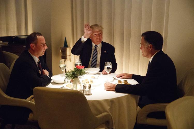 Dine with Don-ald Trump @ $ 1 million 