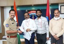 Homeocare International Medicine to Police VC Sajjanar