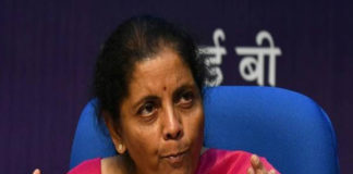 Finance Minister Nirmala Sitharman