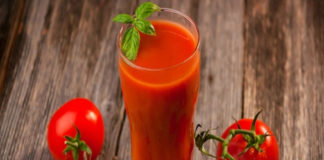 Drink tomato juice