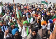 farmers protest