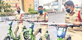 Hala Electric Scooters to Cyberabad Police