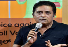 Prakash behaves in an over-confident manner prakashraj