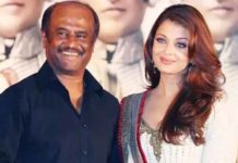 Aishwarya looks at Rajinikanth aish