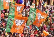 The BJP is dominant in the country up