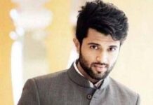 Liger Vijay in Hyderabad for Kushi devarakonda