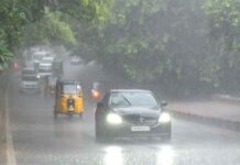 heavy rains