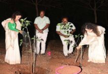 kangana Ranaut participated in Green India Challenge..