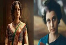 Kangana as Indira and Chandramukhi