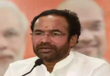 Is Kishan Reddy sleeping?
