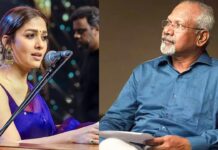 Nayan dictates Mani Ratnam