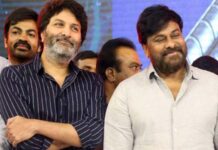 Trivikram with Chiranjeevi