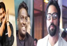 Arjun with Nelson, Atlee and Vanga