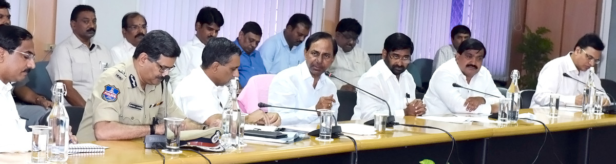 CM held a review meeting on district reorganization