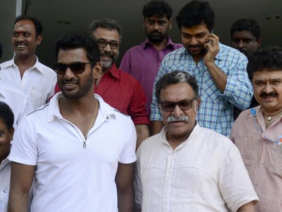 Vishal temporarily suspended from producers council