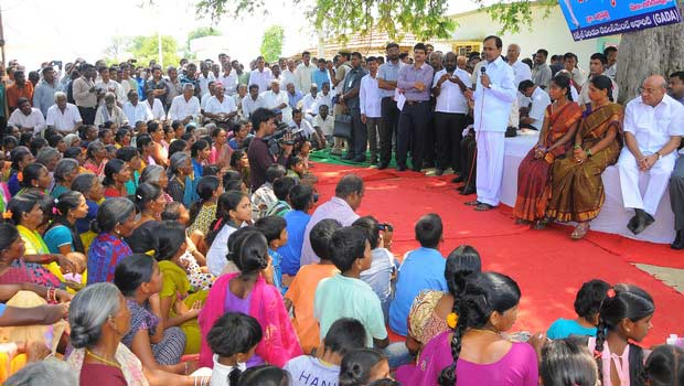 2BHK units ready in kcr adopted villages