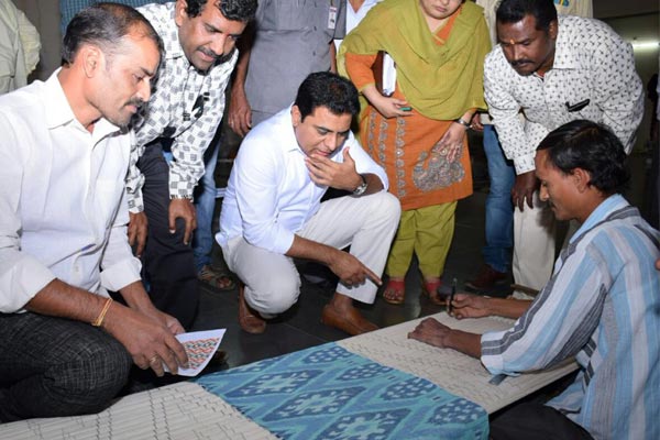 KTR promise new Textile Policy