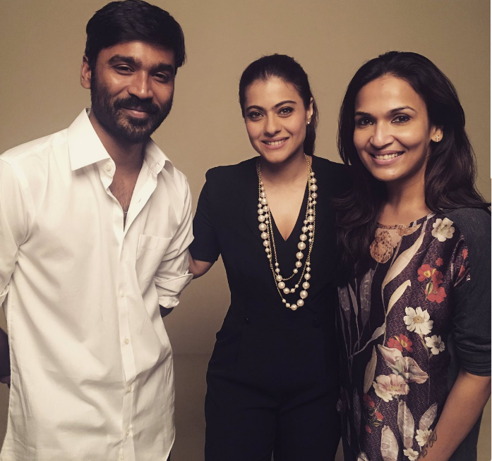 Kajol with Dhanush in 'VIP 2'