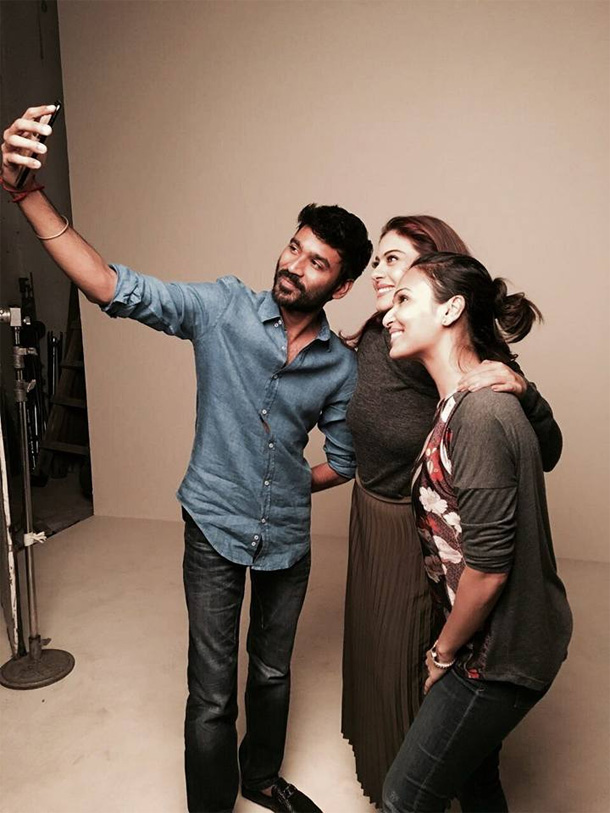 Kajol with Dhanush in 'VIP 2'