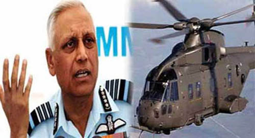Retired Air Chief SP Tyagi arrested
