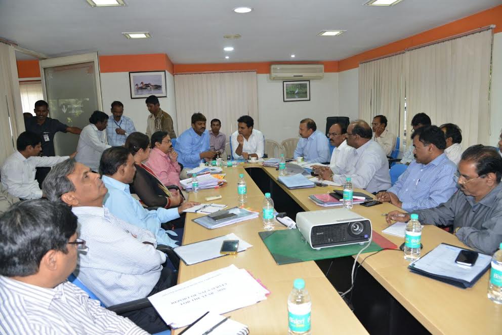 KTR review meeting today