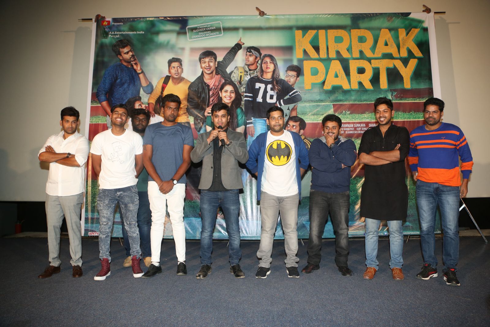  Kirrak Party Movie Teaser Launch 	