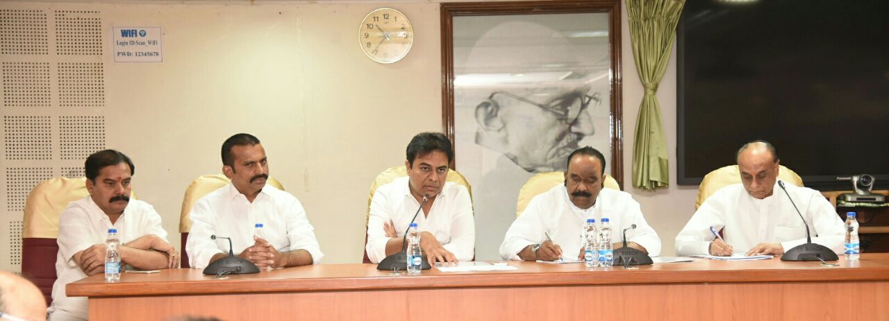 KTR Meeting on NRI Issues