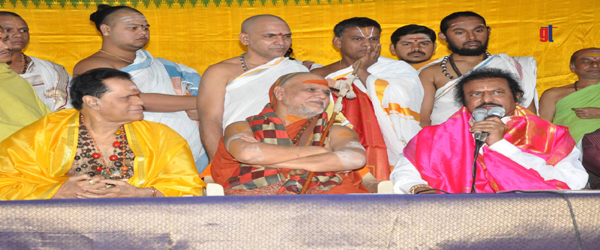 MohanBabu Takes Oath As Filmnagar Temple Chairman